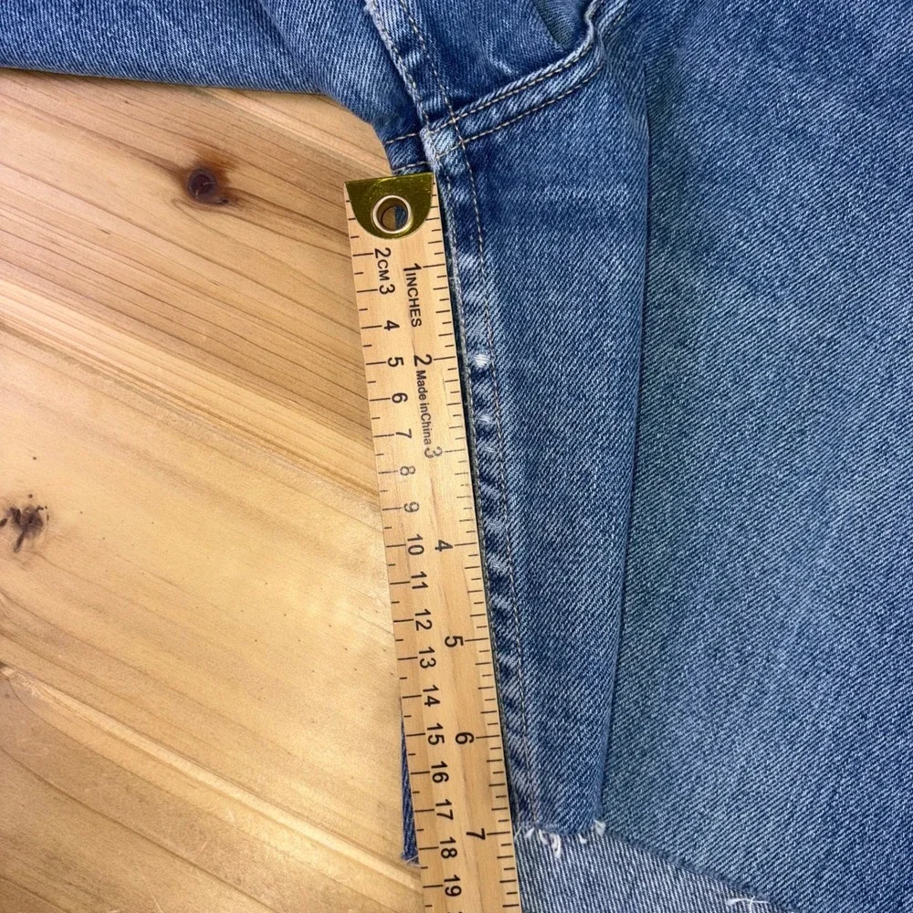 Vintage Coca-Cola Jean Shorts Womens 28 Cut Off Ultra High Rise Denim Jorts
